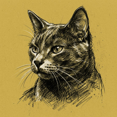 Russian Blue illustration