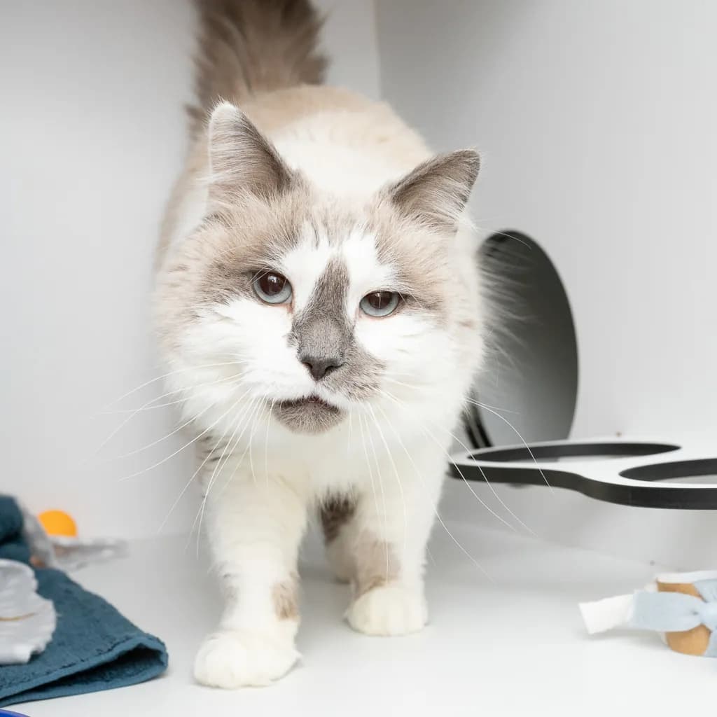 Winston - Ragdoll cat available for adoption at Animal Welfare League Queensland in Brisbane