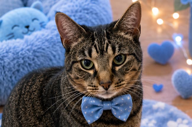 Banksy - Domestic Short Hair cat available for adoption in Perth