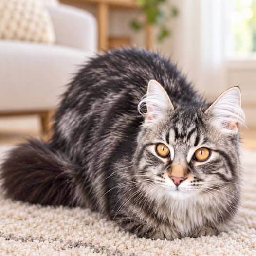 Officer Big Mac - Domestic Medium Hair cat available for adoption at Perth Rescue Angels in Perth