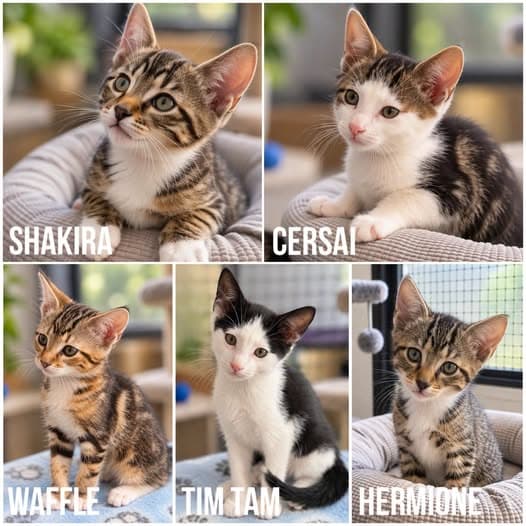 Kittens - Domestic Shorthair cat available for adoption at Perth Rescue Angels in Perth